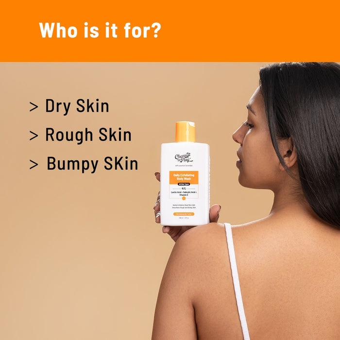 2-in-1 Exfoliation Combo (Exfoliating Body Scrub - 75 gm | Exfoliating Body Wash - 236 ml)