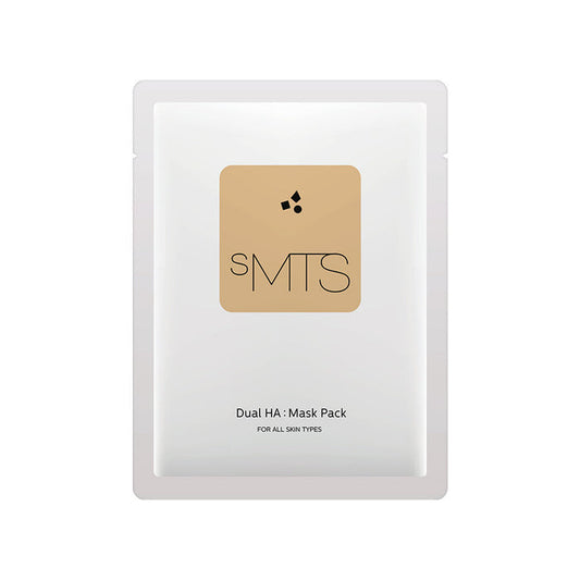 3盒 sMTS 雙效加強保濕面膜Dual HA : Mask Pack Plus 一盒5片