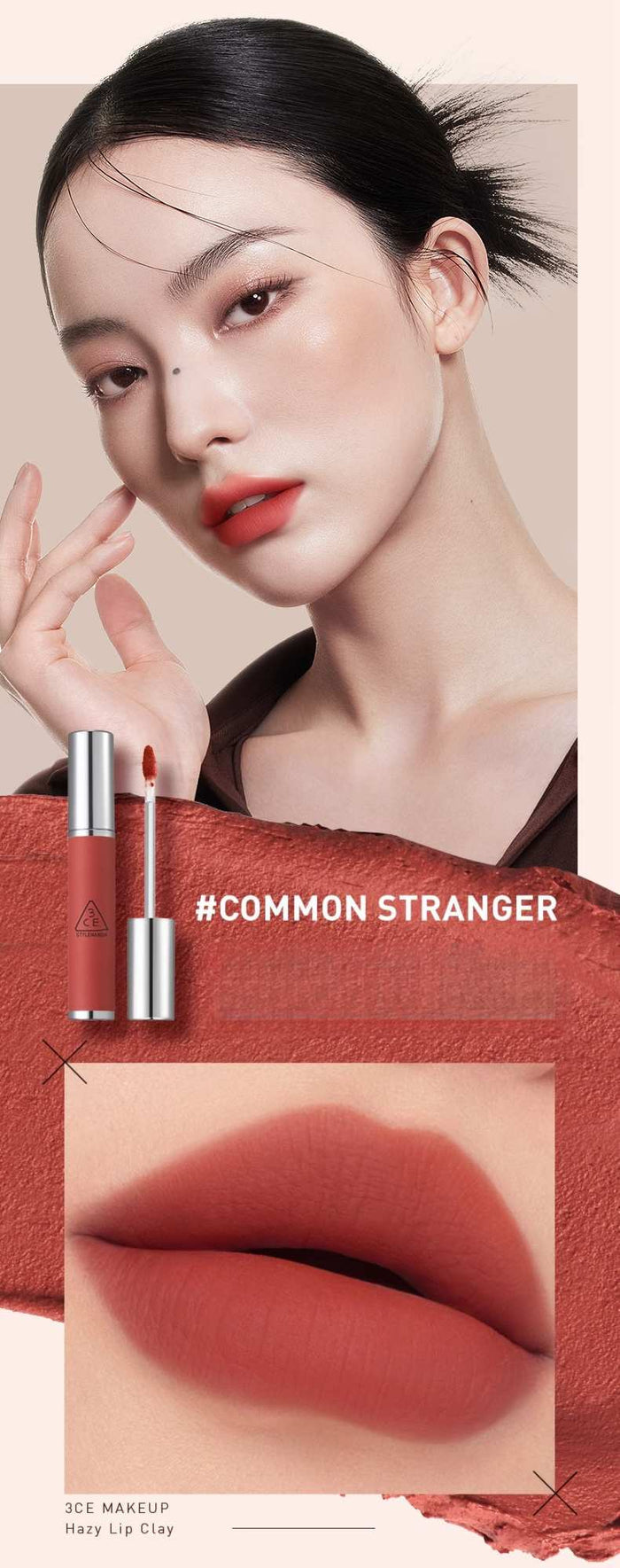3CE Hazy Matte Silky Lip Clay T4889