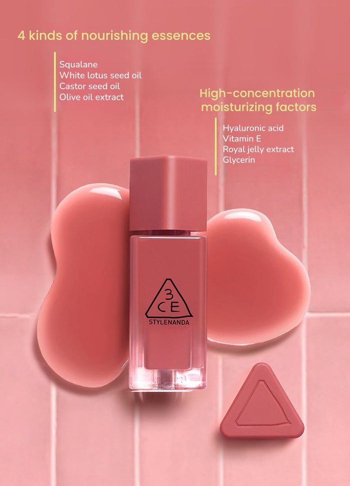 3CE Little Hard Candy Collection Glossy Moist Nourish Lip Gloss T5586