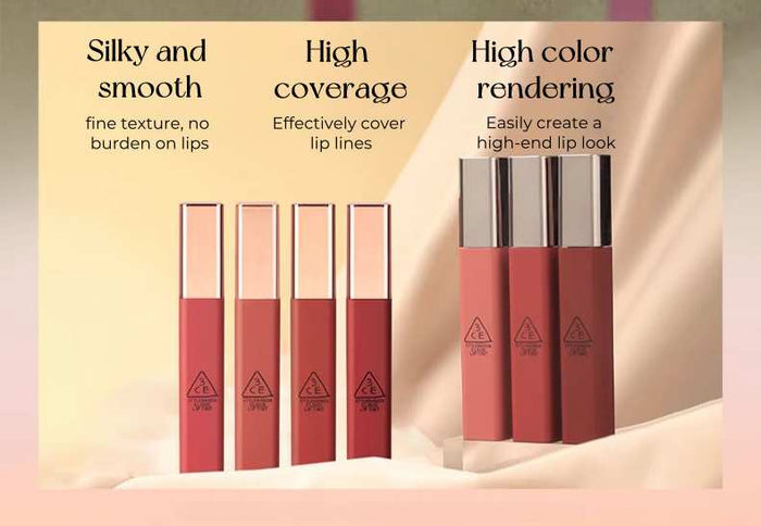 3CE Silky Cloud Matte Lip Glaze T4891