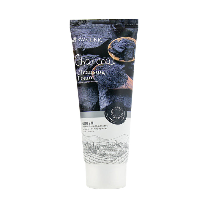 3W Clinic Charcoal Cleansing Foam - 100ml