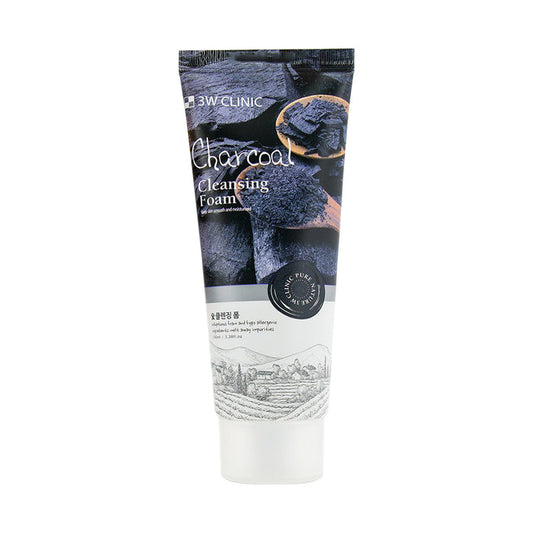 3W Clinic Charcoal Cleansing Foam - 100ml