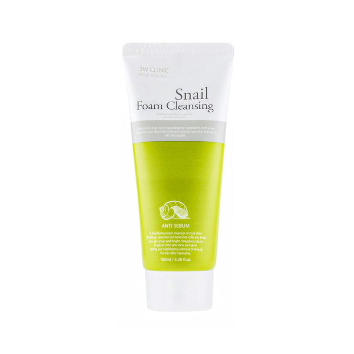 3W Clinic Snail Foam Cleansing - 100ml