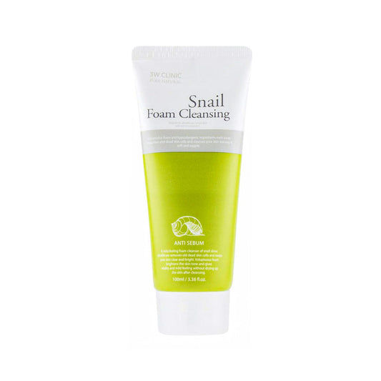 3W Clinic Snail Foam Cleansing - 100ml