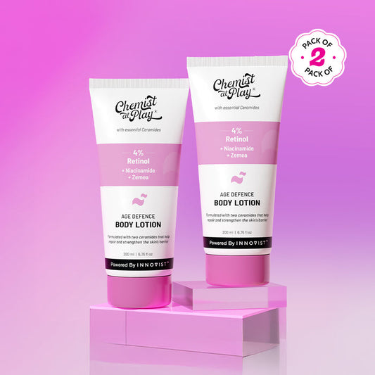4% Retinol Body Lotion for Anti-Aging & Firm Skin - 200 ml | Pack of 2