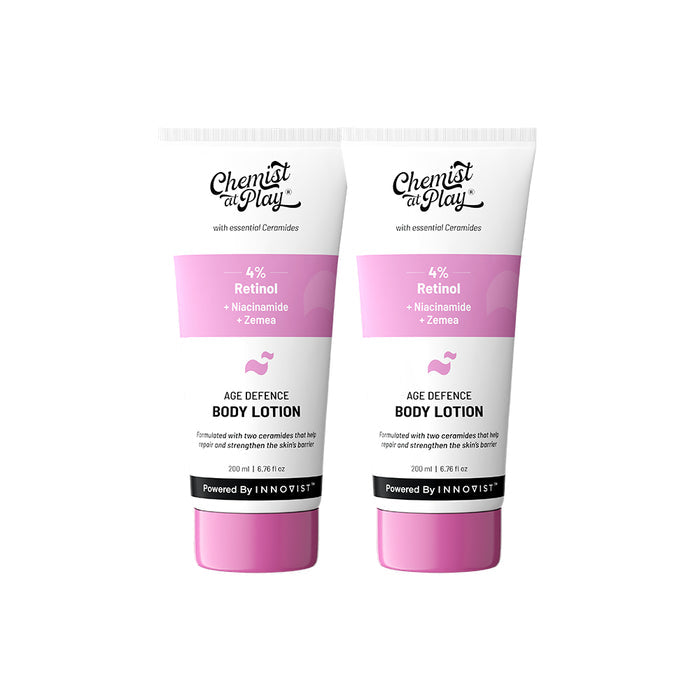 4% Retinol Body Lotion for Anti-Aging & Firm Skin - 200 ml | Pack of 2