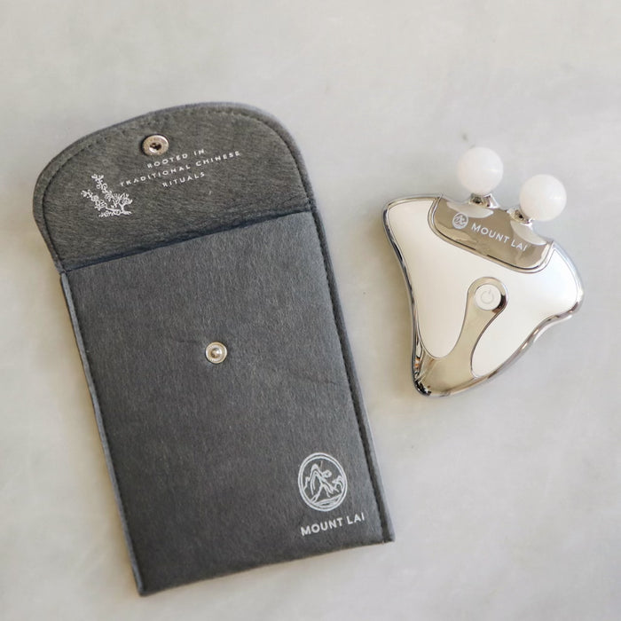 Mount Lai-The Vitality Qi Led Gua Sha Device With Protective Pouch-Skincare-F8CB5682-D373-475C-8E4A-5A09CCAD2BCA-The Detox Market |