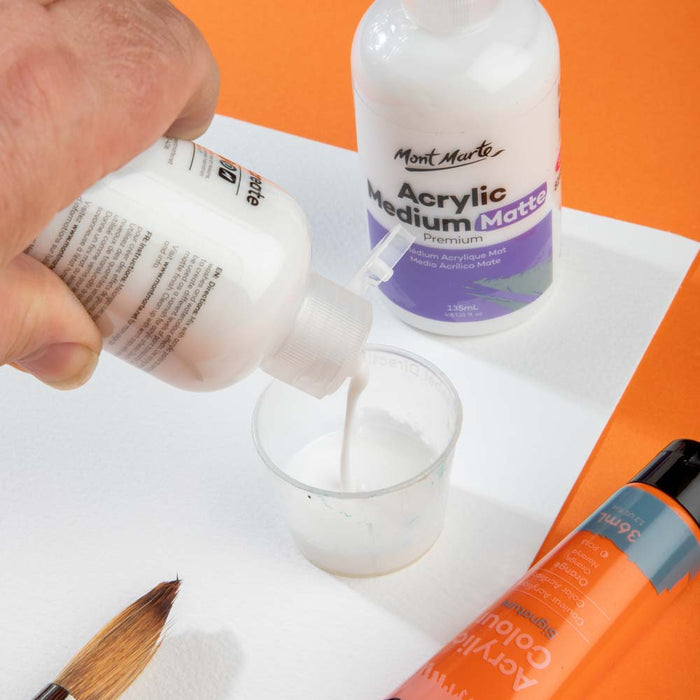 Acrylic Medium Matte Premium 135ml (4.6 US fl.oz)