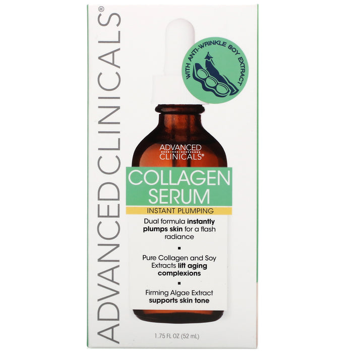 ADVANCED CLINICALS Collagen Instant Plumping serum سيروم الكولاجين للبشره من ادفانسد كلينيكالز