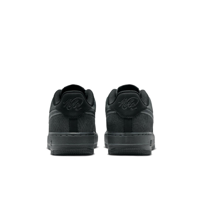 Air Force 1 LV8 youth sneakers, dark charcoal heel with logo detail