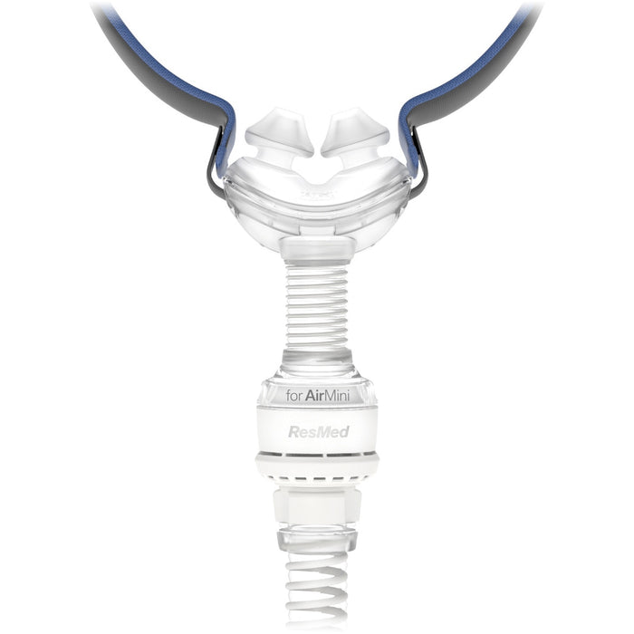 AirMini P10 CPAP Mask Connector Shown with Mask