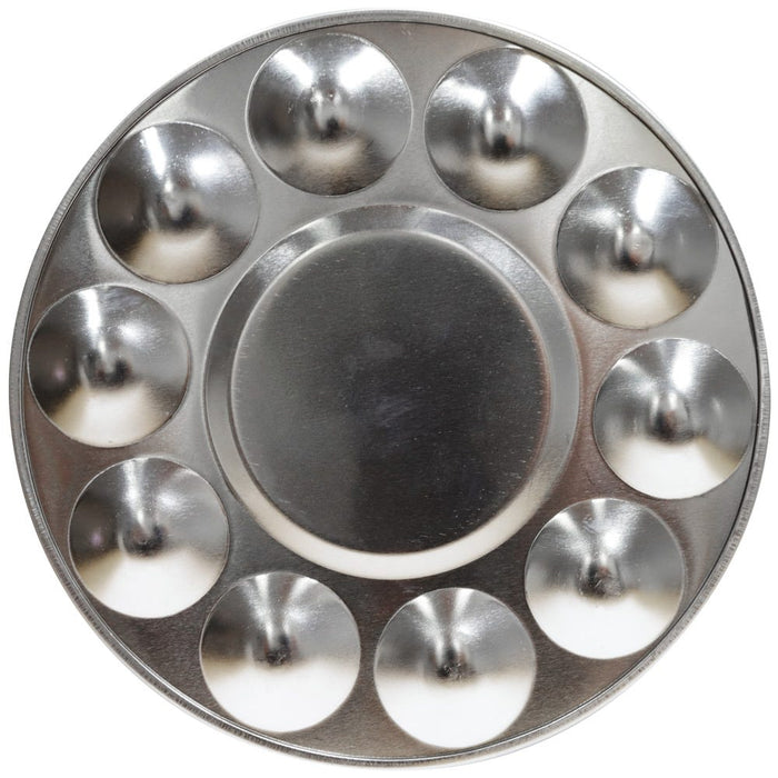 Aluminium Round Palette Signature 10 Well
