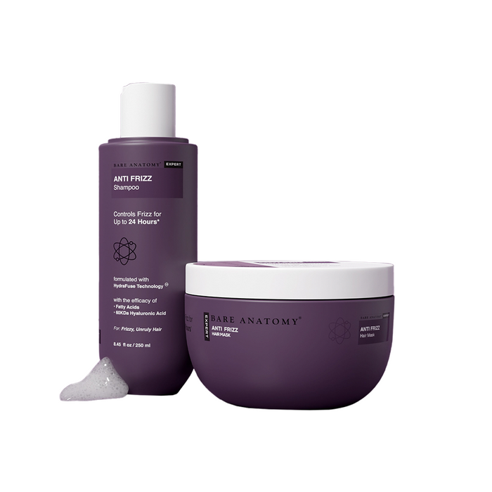 Anti-Frizz Kit | Anti-Frizz Shampoo 250 ml & Mask 250 gm