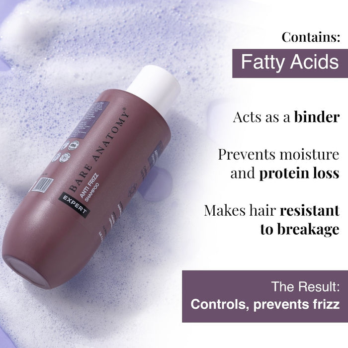 Anti-Frizz Shampoo With Rice Protein & Hyaluronic Acid - 250 ml