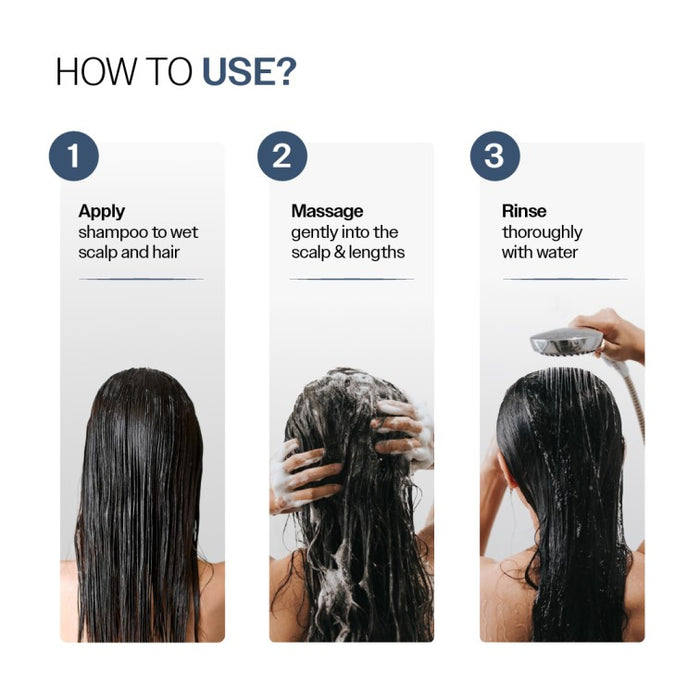 Anti-Hair Fall Shampoo With Adenosine & Peptides for Hair Fall Control - 250 ml