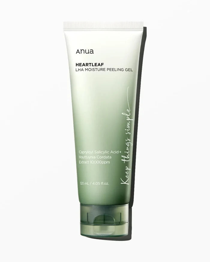 ANUA hartleaf LHA moisture peeling gel جل تقشير البشرة من انوا