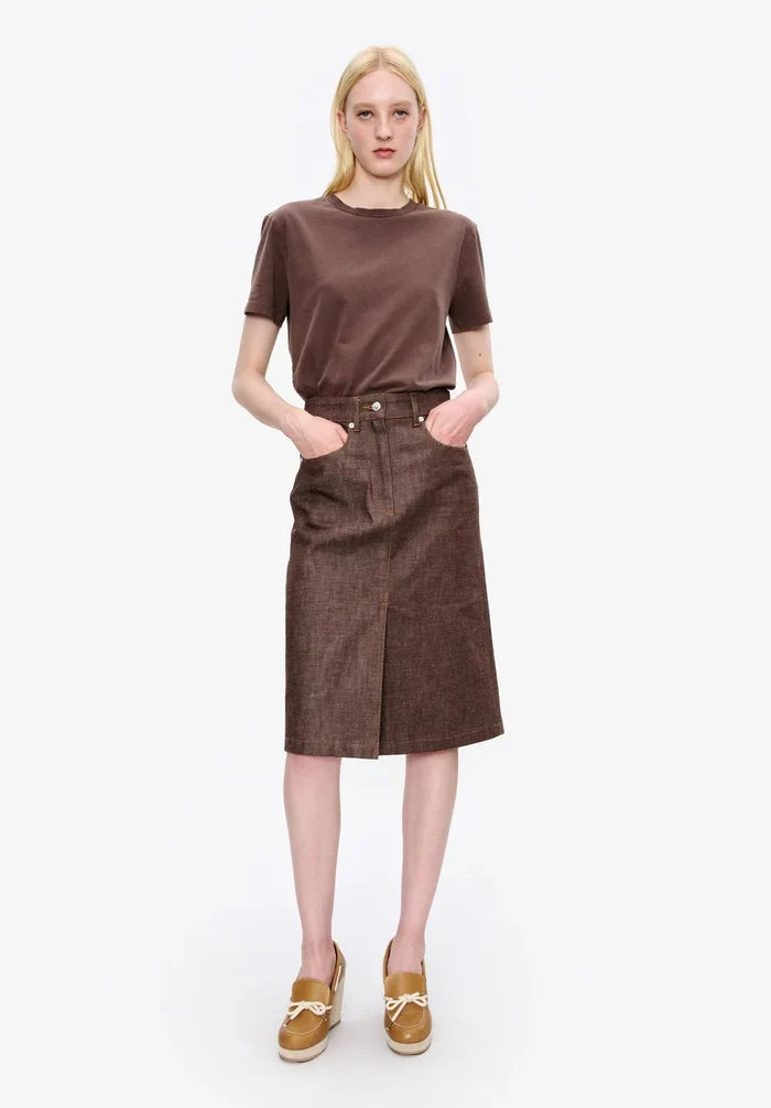 A.P.C. - T-shirt apc printemps SS26 - Marron - T-shirts - COHBS-M26465