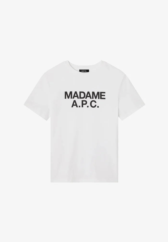 A.P.C. - T-shirt manches courtes madame apc - Blanc - T-shirts - COGYK-M26462