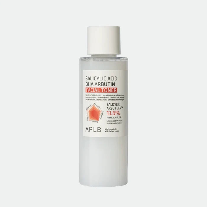 APLB Salicylic Acid BHA Arbutin Facial Toner تونر الساليسيليك اسد لعلاج الحبوب والمسام