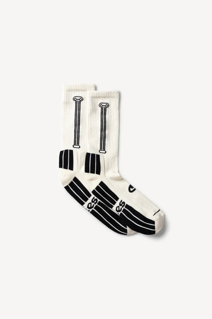 Aries Arise - Column Sock ecru - Accessoires - AR0004902