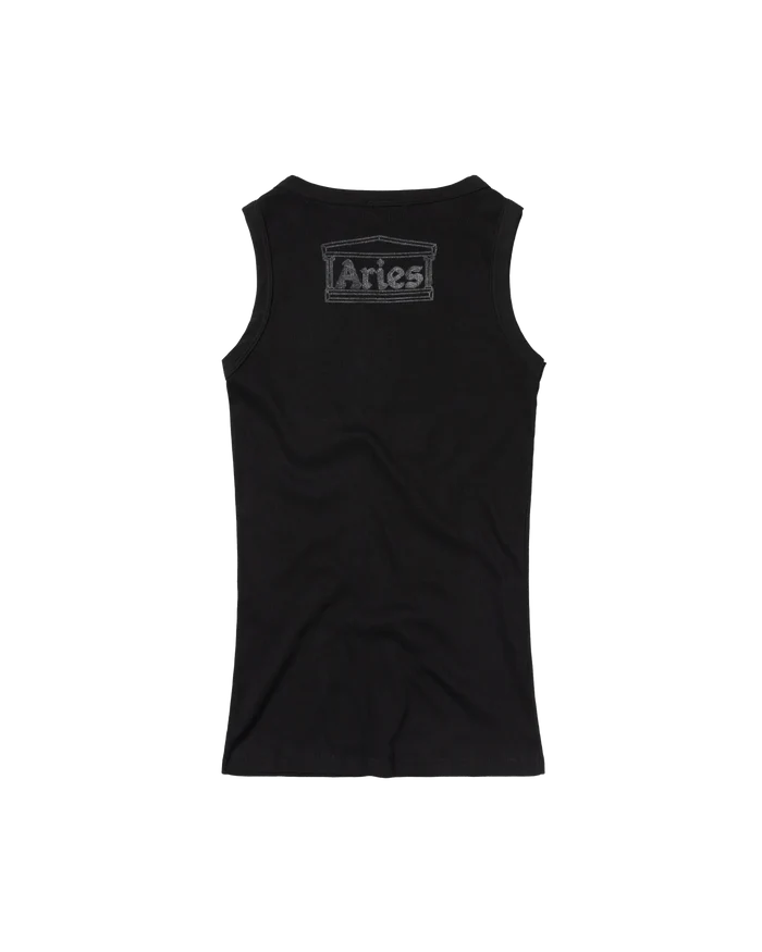 Aries Arise - Débardeur avec Logo - Noir -