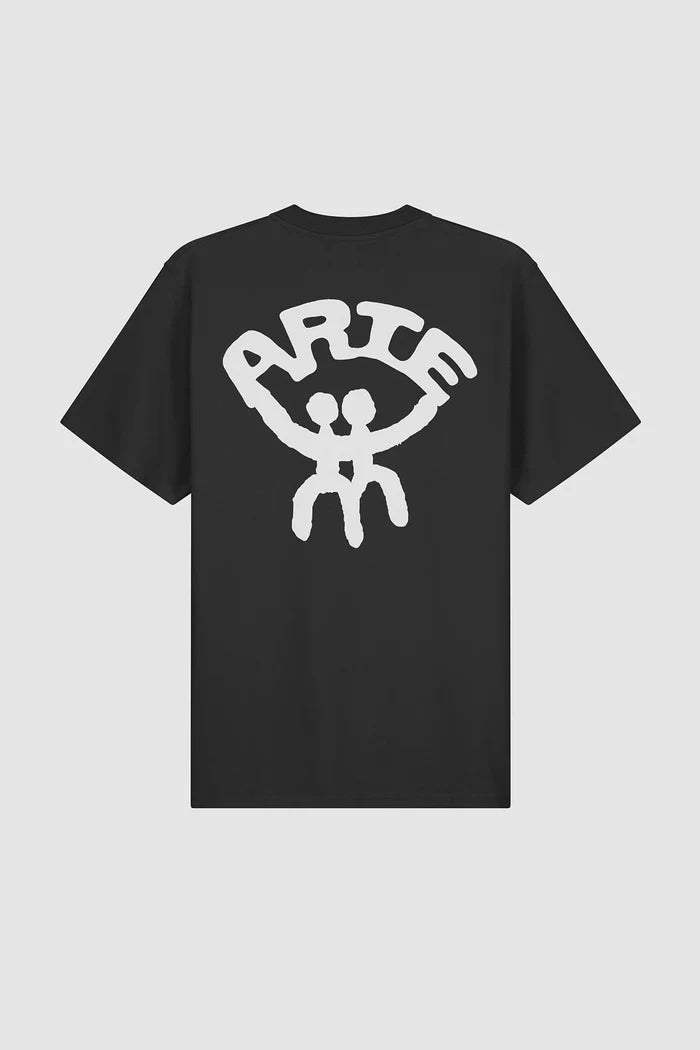Arte Antwerp - Arte Together T-shirt - Black - T-shirts - AW25-227T-S-BLACK