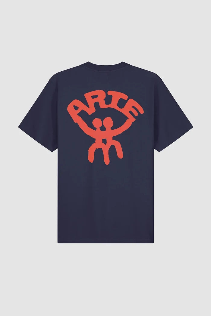 Arte Antwerp - Arte Together T-shirt - Navy - T-shirts - AW25-227T-S-NAVY