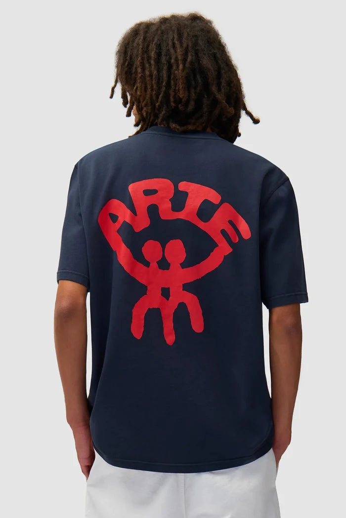 Arte Antwerp - Arte Together T-shirt - Navy - T-shirts - AW25-227T-S-NAVY