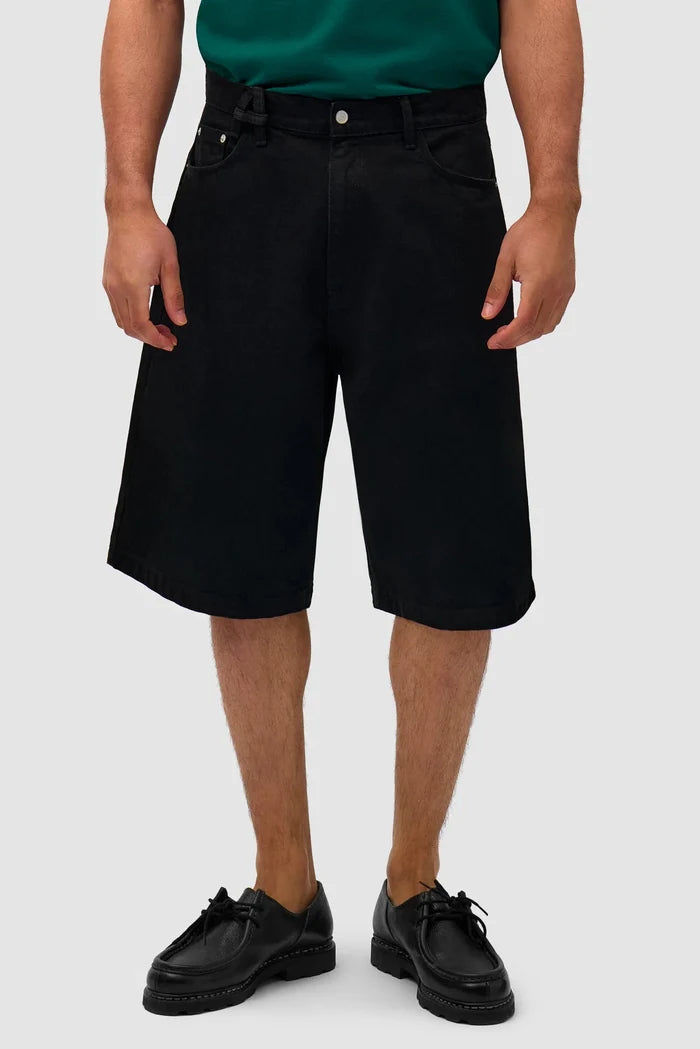 Arte Antwerp - Belt Detail Shorts - Black - Vestes et Manteaux - SS25 - 238SHO