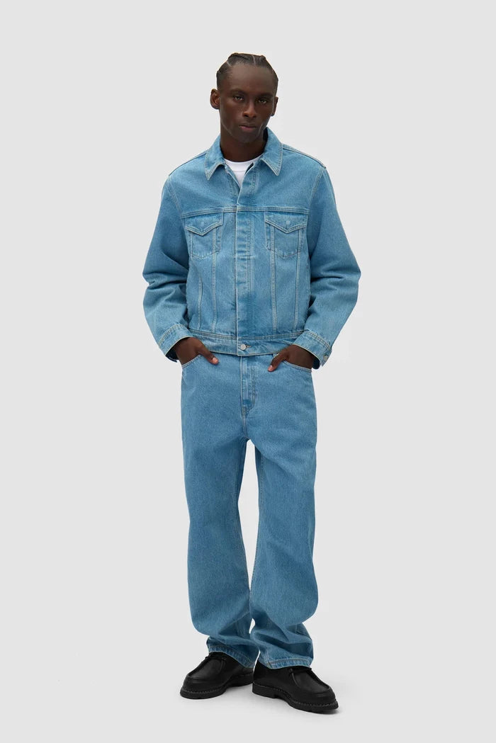 Arte Antwerp - Bird Denim Pants - Blue - Pantalons et Shorts - SS25 - 244P