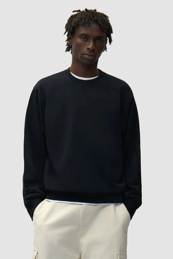 Arte Antwerp – Back SS26 Crewneck Black - Pulls et Sweats - SS26-155C