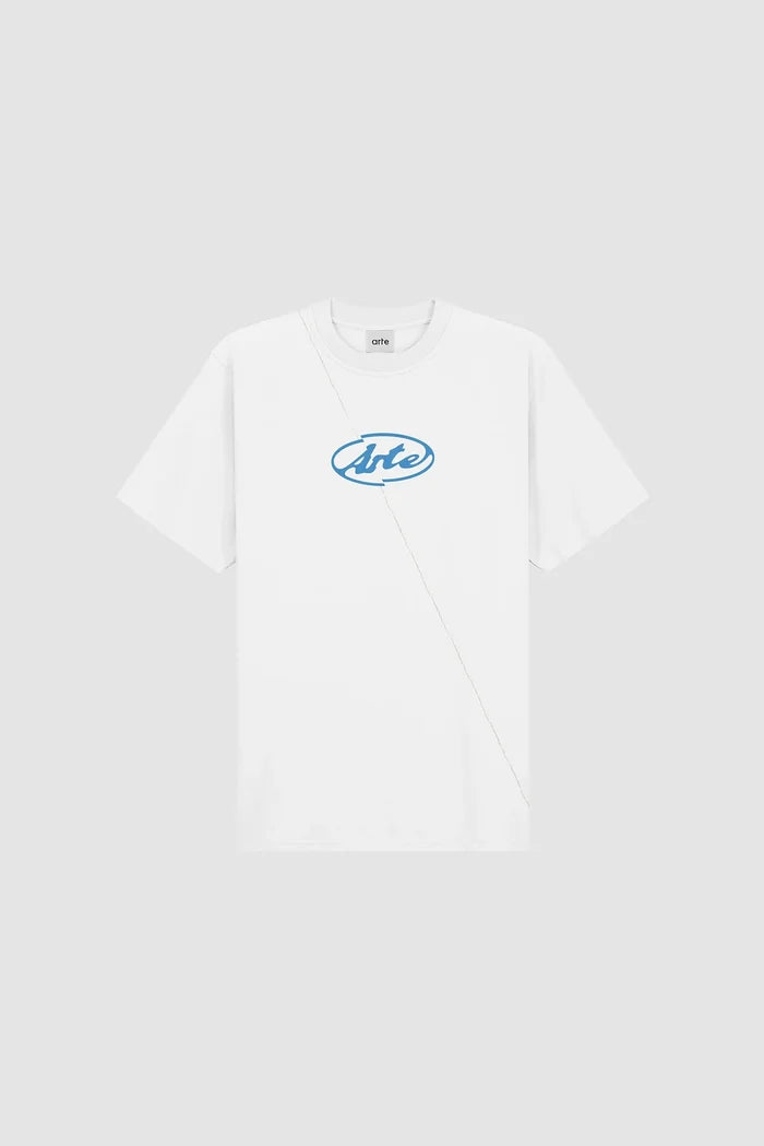 Arte Antwerp – Circle Logo T-shirt White - T-shirts - SS26-107T