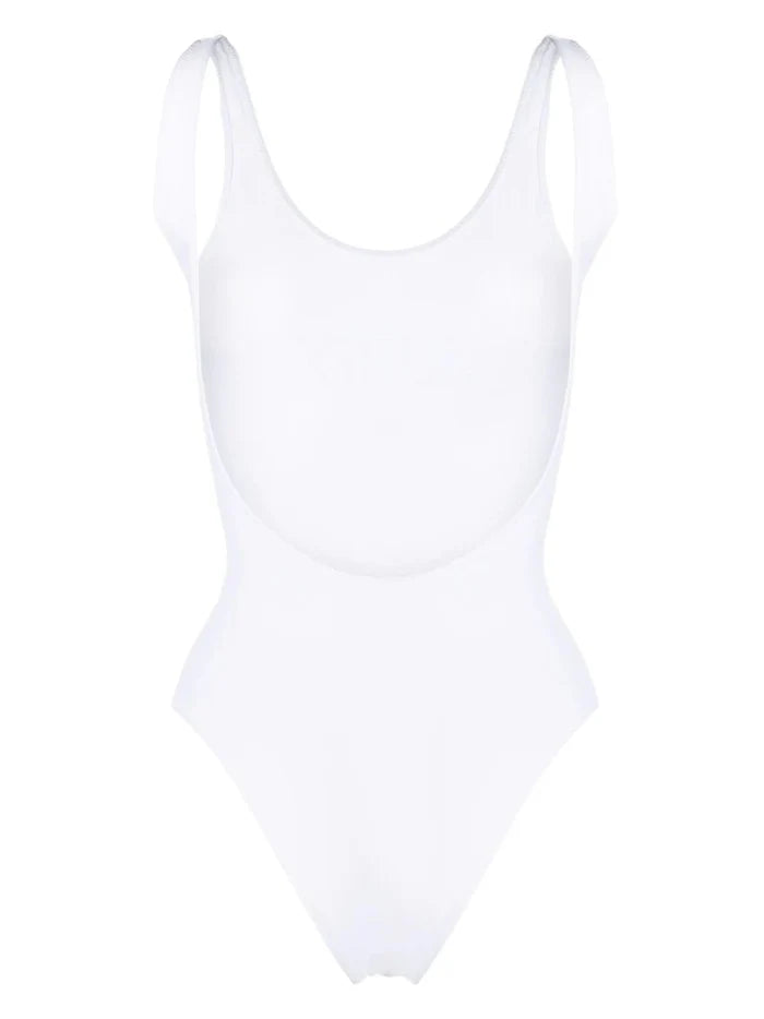 Autry Apparel - Iconic Woman Tinto Swimsuit - White-Pantalons et Shorts-SSIW3081