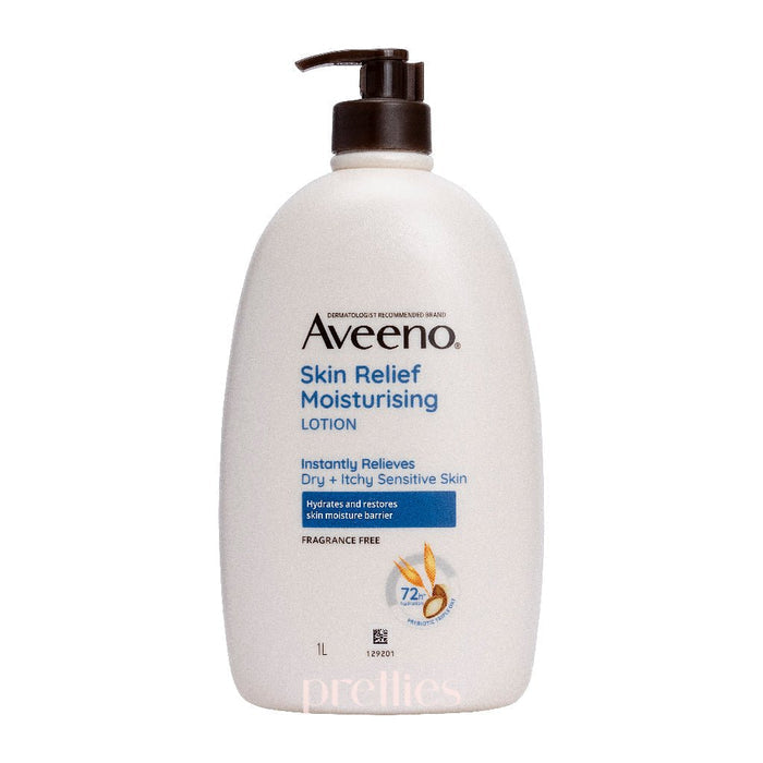 Aveeno Skin Relief Moisturising Lotion 1L (Blue)