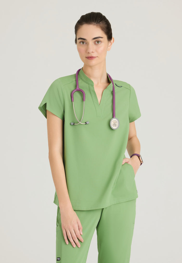 Avery Top - Sweet Basil - Grey's Anatomy Scrubs