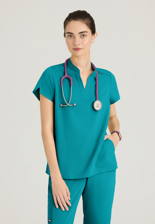 Avery Top - Teal - Grey's Anatomy Scrubs