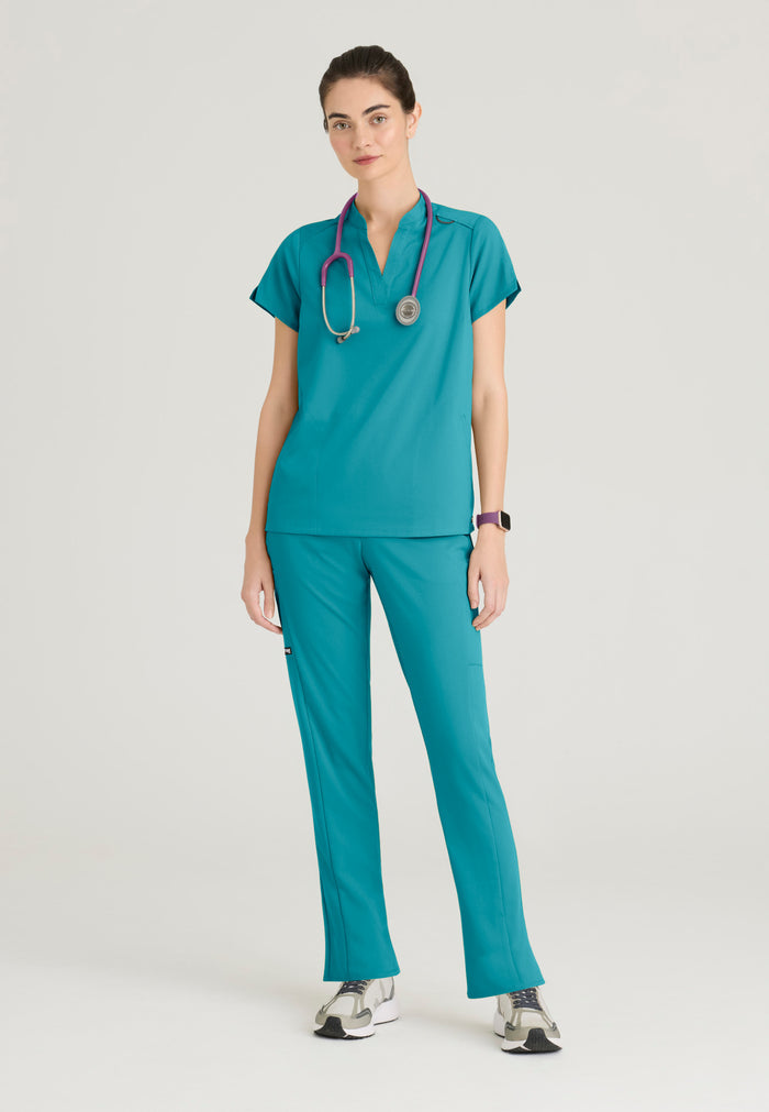 Avery Top - Teal - Grey's Anatomy Scrubs