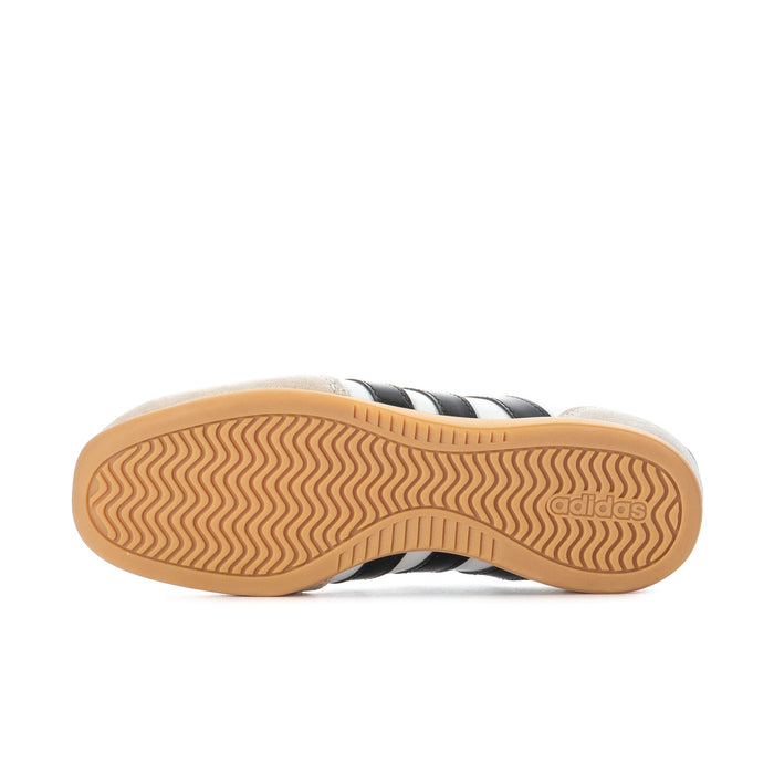Women's Mary Jane sneaker outsole view with adidas logo and gum rubber tread