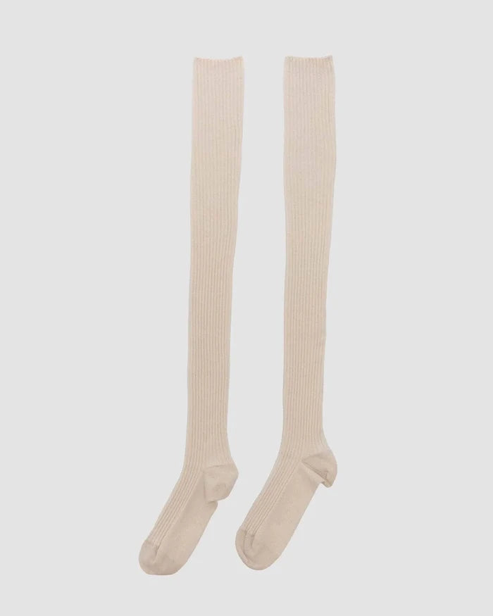 Baserange - Overknee Socks - Undyed - Accessoires - KOK
