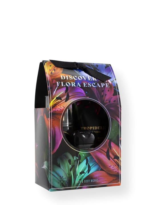 BATH AND BODY WORKS Discover A Flora Escape Shine Bright Mini Gift Bag Set