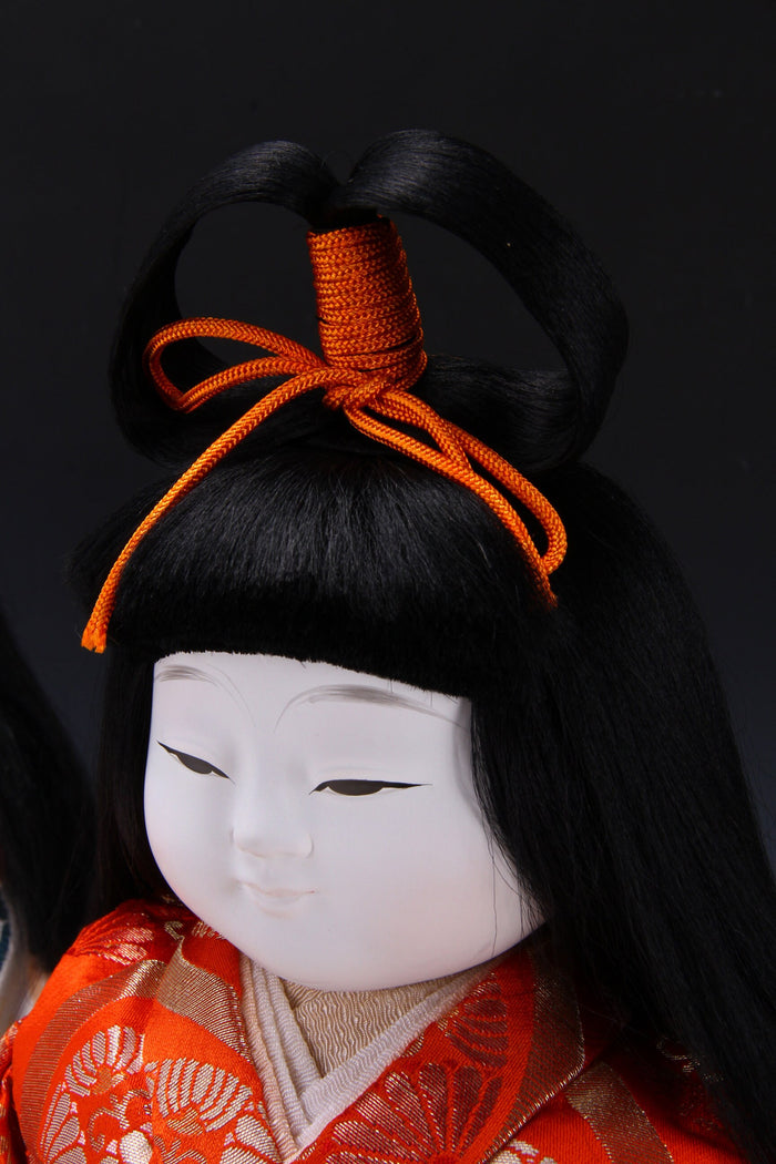 Beautiful Japanese Ichimatsu Style Doll -twins- Hina Doll