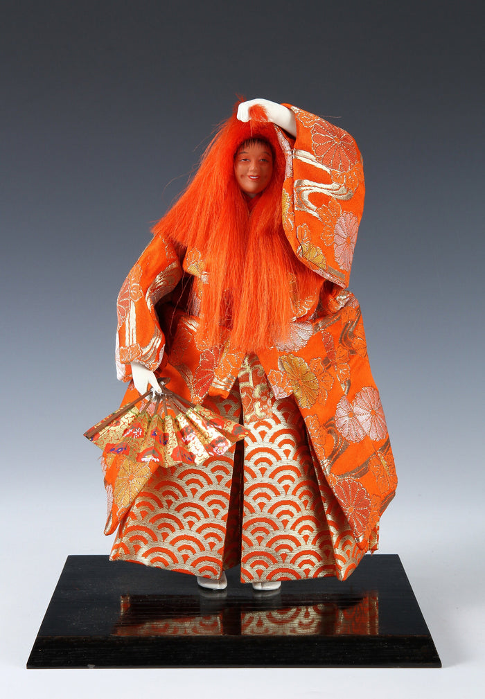 Beautiful Vintage Japanese Noh Dancer Doll -Shojo- Nijyo Product