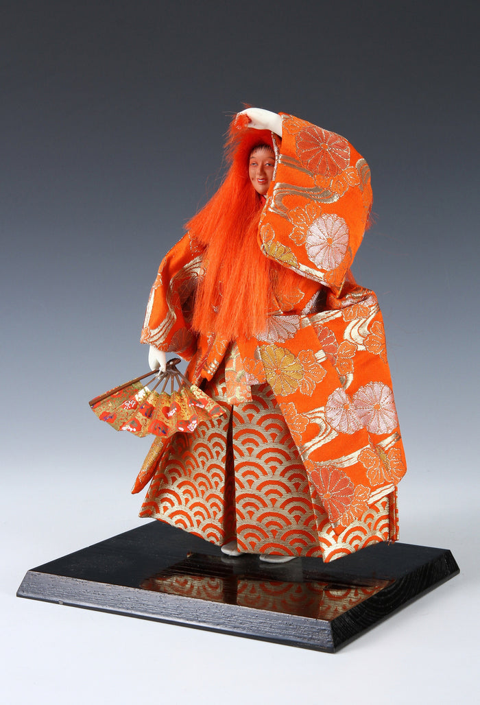Beautiful Vintage Japanese Noh Dancer Doll -Shojo- Nijyo Product