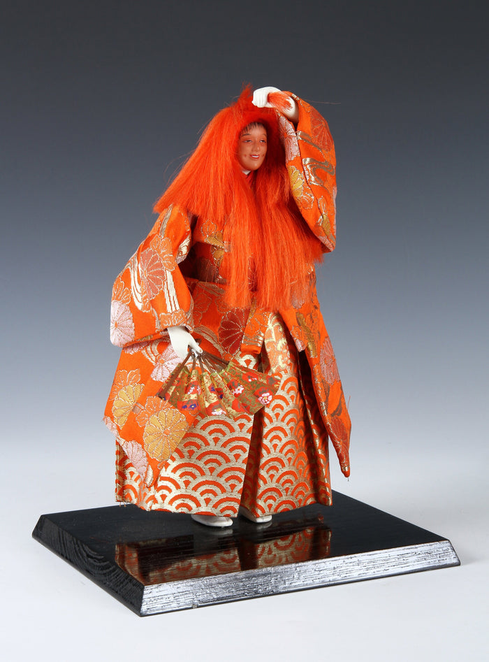 Beautiful Vintage Japanese Noh Dancer Doll -Shojo- Nijyo Product