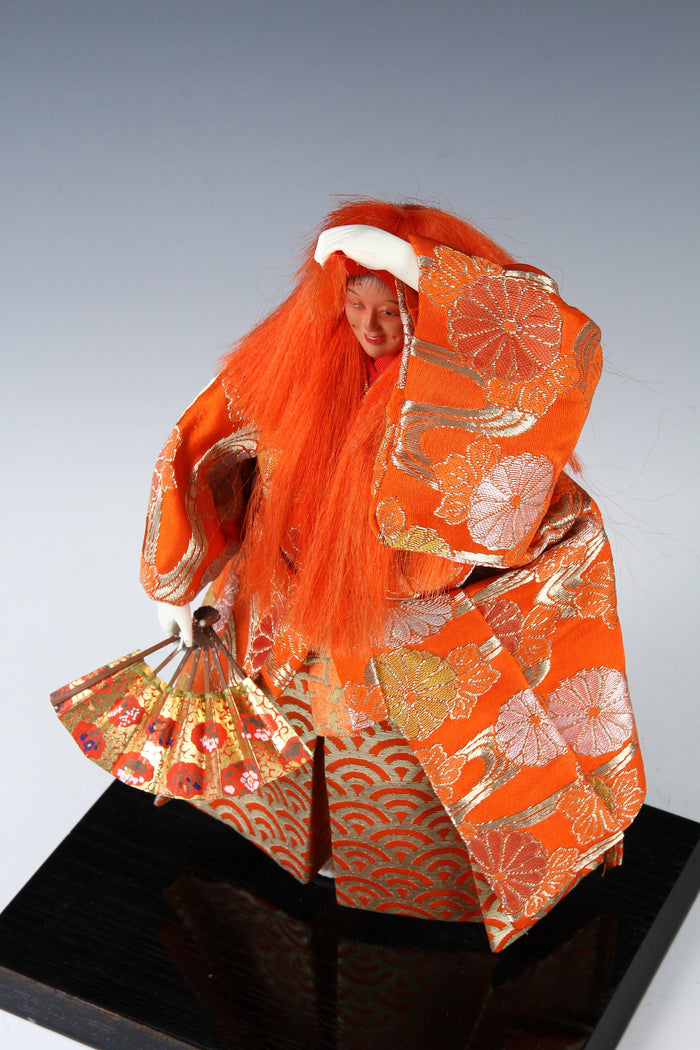 Beautiful Vintage Japanese Noh Dancer Doll -Shojo- Nijyo Product