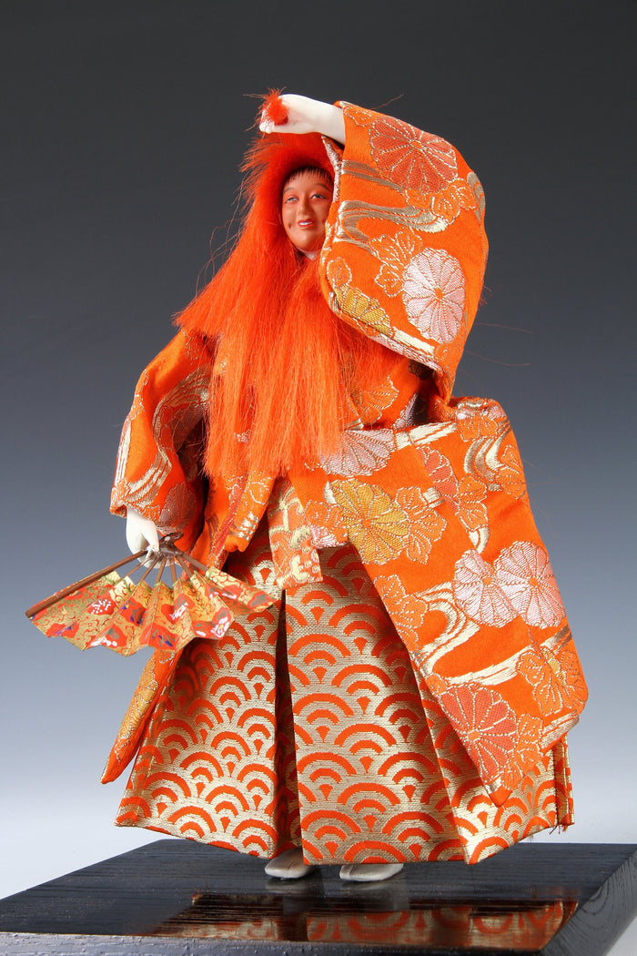 Beautiful Vintage Japanese Noh Dancer Doll -Shojo- Nijyo Product