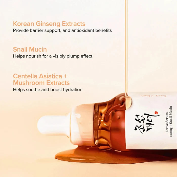 Beauty of Joseon Revive Serum: Ginseng + Snail Mucin 30 mL