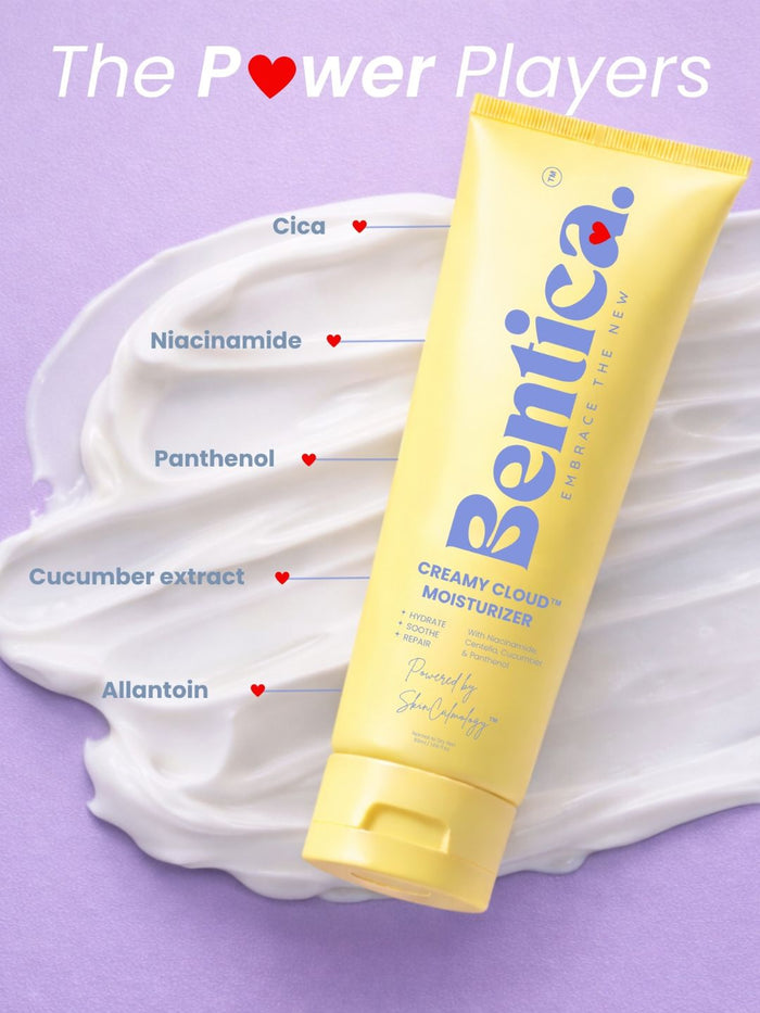 Bentica Creamy Cloud Moisturizer (50ml)