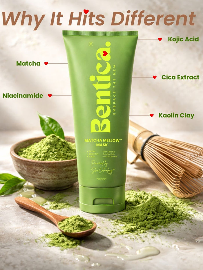 Bentica Matcha Mellow Mask (50ml)